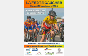 Final du Mini Tour Seine et Marne 2026 LA FERTE GAUCHER